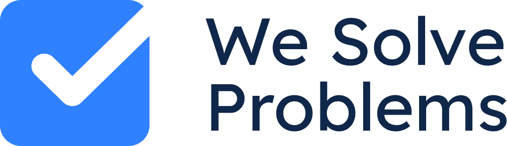 We Solve Problems